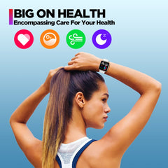 Reloj inteligente de salud y fitness con llamadas de voz de 1,86 pulgadas