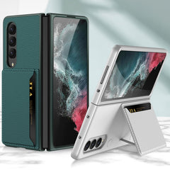Estuche para teléfono de cuero ultrafino GKK...
