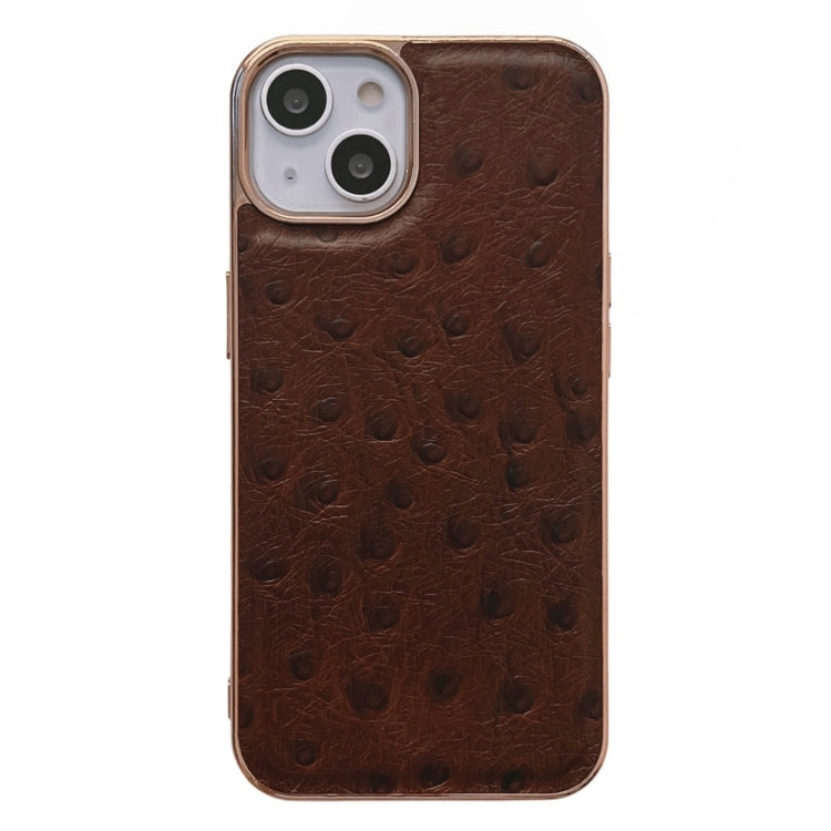 Estuche Nano de Textura de Avestruz de Cuero...