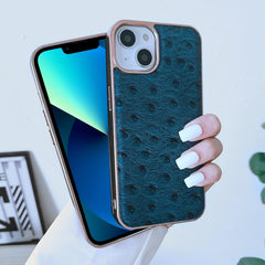Estuche Nano de Textura de Avestruz de Cuero...