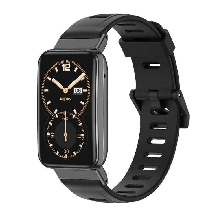 Correa de reloj de TPU con agujero plano Mij...