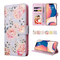 Estuche de cuero RFID con pintura bronceador...