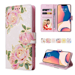 Estuche de cuero RFID con pintura bronceador...