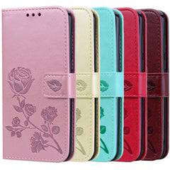 Estuche de cuero de PU con tapa horizontal e...