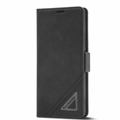 Estuche para teléfono de cuero con hebilla d...