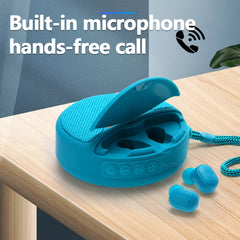 T&G 2 en 1 Altavoz inalámbrico Bluetooth Auriculares inalámbricos