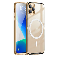 Estuche de teléfono de metal esmerilado con ...