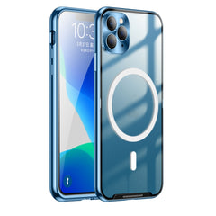 Estuche de teléfono de metal esmerilado con ...
