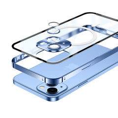 Estuche de teléfono de metal esmerilado con ...
