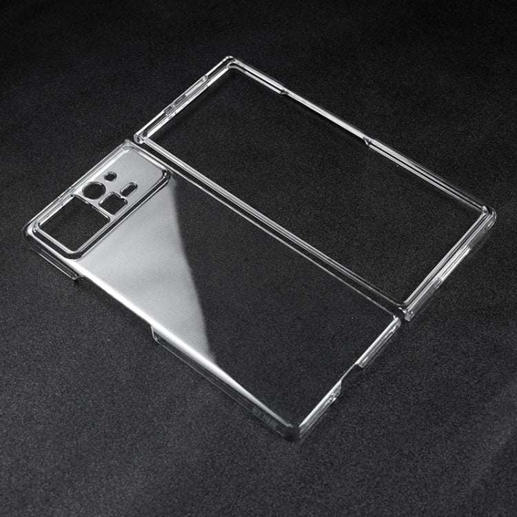 Caja transparente del teléfono de la PC     ...