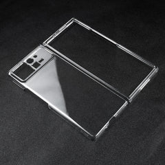 Caja transparente del teléfono de la PC     ...