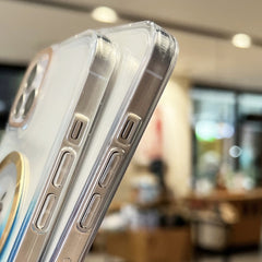 Estuche transparente para teléfono MagSafe d...