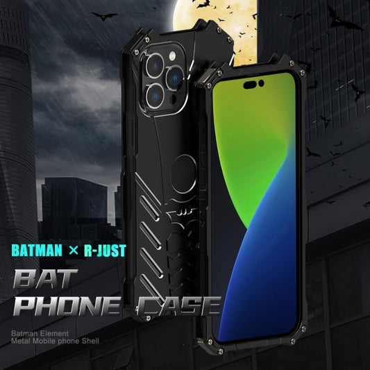 R-JUST Batman Funda protectora de metal para...