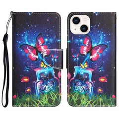 Estuche para teléfono de cuero con dibujo co...