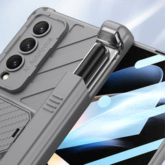 Estuche para teléfono con tapa de armadura m...