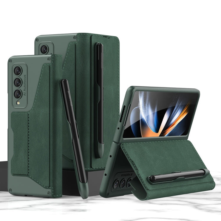 GKK Armor Flip Funda de cuero para teléfono ...