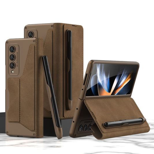 GKK Armor Flip Funda de cuero para teléfono ...