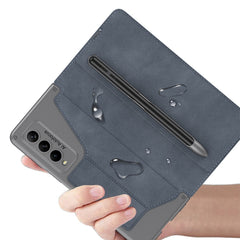 GKK Armor Flip Funda de cuero para teléfono ...