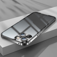 Estuche de teléfono de metal esmerilado     ...