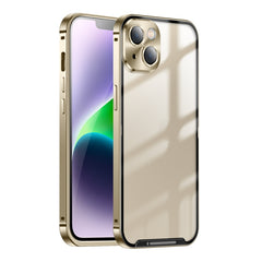 Estuche de teléfono de metal esmerilado     ...