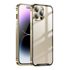 Estuche de teléfono de metal esmerilado     ...