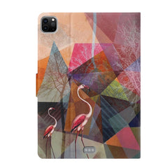 Funda de cuero con tapa horizontal para iPad...