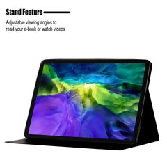 Funda de cuero con tapa horizontal para iPad...