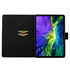 Funda de cuero con tapa horizontal para iPad...