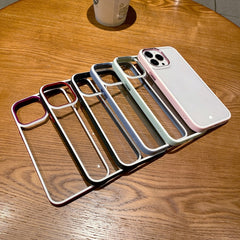 Estuche para teléfono TPU + PC con escudo bi...