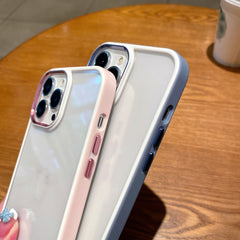 Estuche para teléfono TPU + PC con escudo bi...