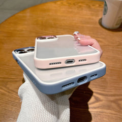 Estuche para teléfono TPU + PC con escudo bi...