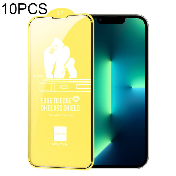 10 PCS WEKOME 9D Película de vidrio templado...