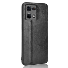 Patrón de vaca de costura Funda PC + PU + TP...