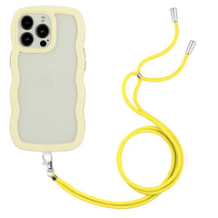 Lanyard Candy Color Wave TPU Clear PC Phone ...