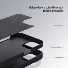 NILLKIN CamShield Funda de silicona líquida ...