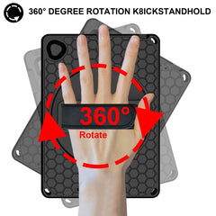Funda para tableta EVA + PC con correa para ...
