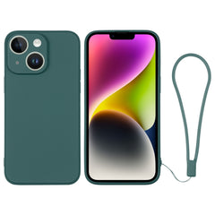 Funda de silicona para teléfono con correa p...