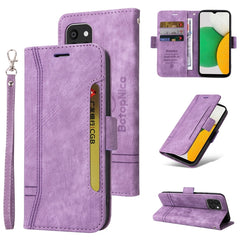 BETOPNICE Estuche de cuero con hebilla de do...