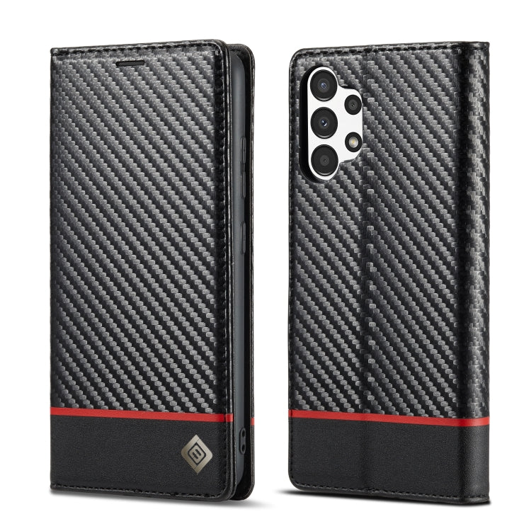 LC.IMEEKE Funda de cuero con tapa de fibra d...