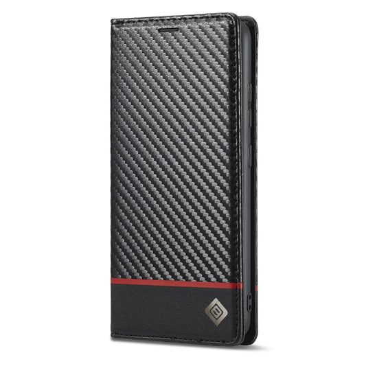 LC.IMEEKE Funda de cuero con tapa de fibra d...