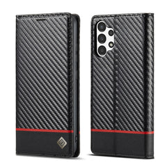 LC.IMEEKE Funda de cuero con tapa de fibra d...