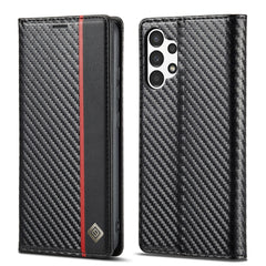 LC.IMEEKE Funda de cuero con tapa de fibra d...