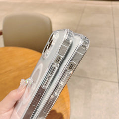 Estuche de TPU de acrílico transparente magn...