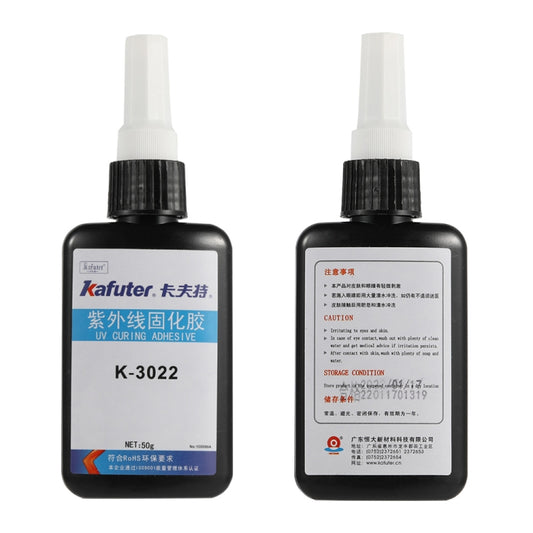 Adhesivo de curado con luz UV Kafuter K-3022...