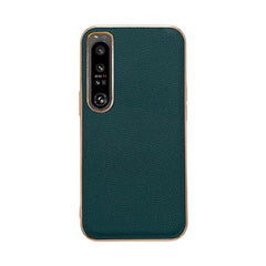 Estuche para teléfono de cuero genuino Luola...