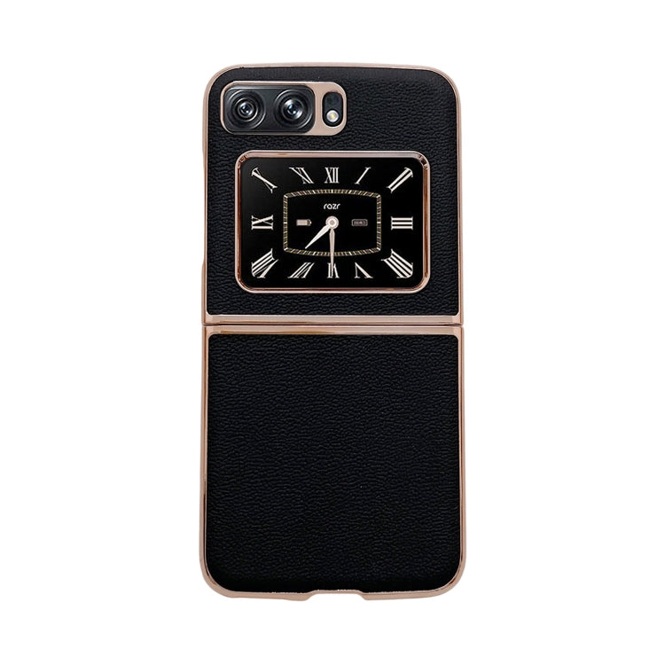 Estuche para teléfono de cuero genuino Luola...