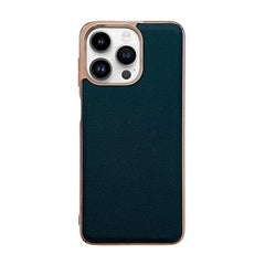 Estuche para teléfono de cuero genuino con n...