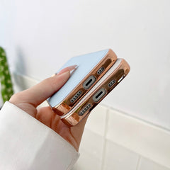 Estuche para teléfono de cuero genuino con n...