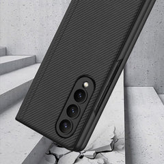 Estuche para teléfono de cuero plegable ultr...
