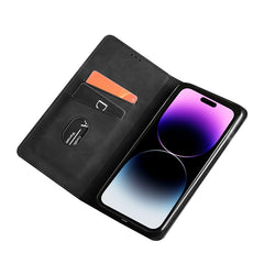 Estuche para teléfono de cuero magnético Ski...